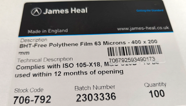 James H.heal酚黃測(cè)試膜